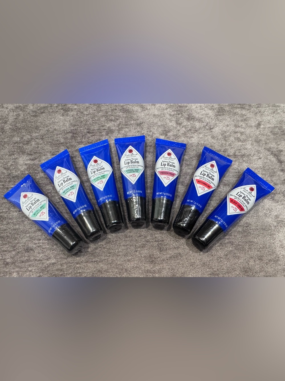 Jack black lip balm with SPF